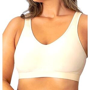Truekind shaper bra 4XL wireless beige NWT support straps